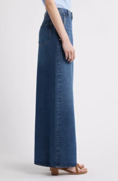Frame The Drape High Waist Wide Leg Jeans