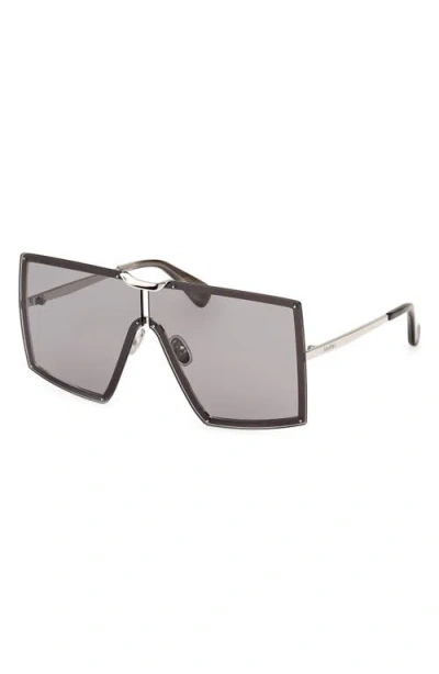 Max Mara 69mm Shield Sunglasses