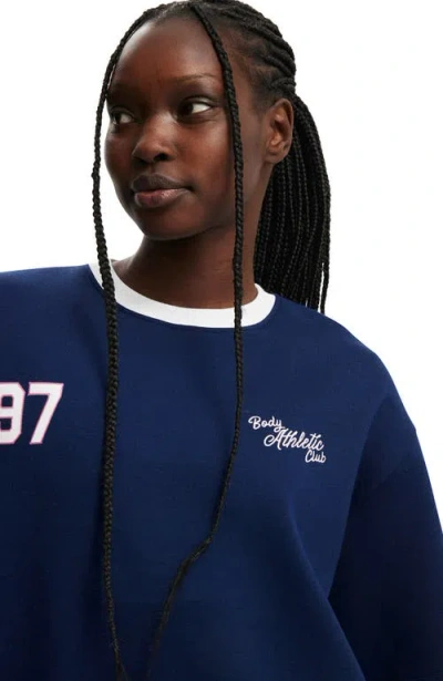 Cotton On Body Active Ballpark Oversized Graphic Tshirt