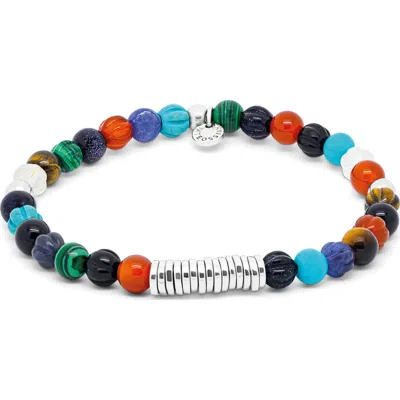Tateossian Classic Discs Beaded Bracelet