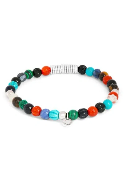Tateossian Classic Discs Beaded Bracelet