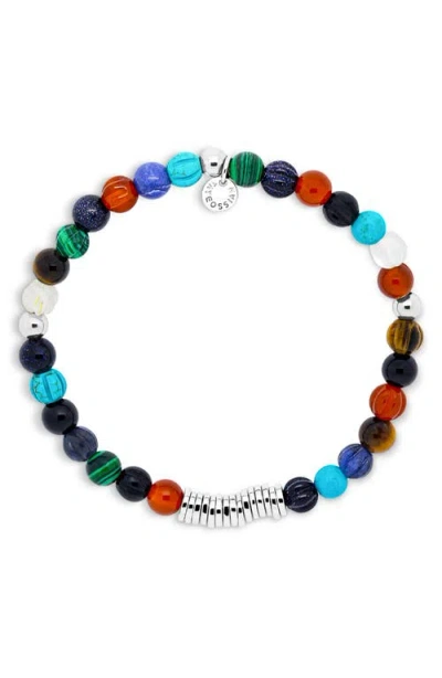 Tateossian Classic Discs Beaded Bracelet