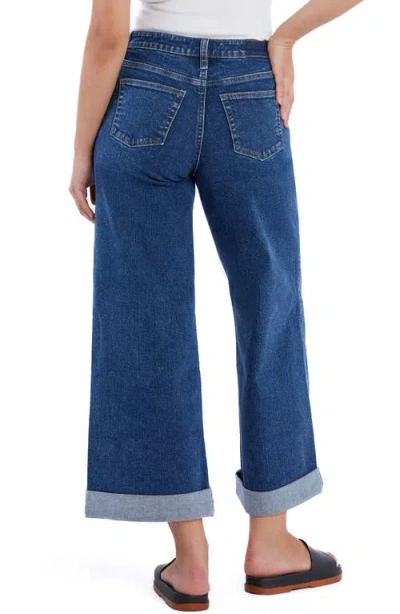 Hint Of Blu Luna High Waist Wide Leg Jeans