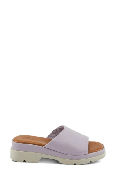 Spring Step Fire Island Platform Slide Sandal