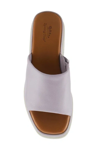 Spring Step Fire Island Platform Slide Sandal