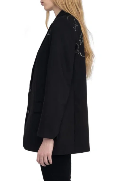 Zadig & Voltaire Viva Rhinestone Detail Jacket