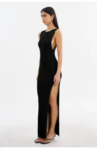 Lamarque Giovanna | Rib Knit Maxi Dress