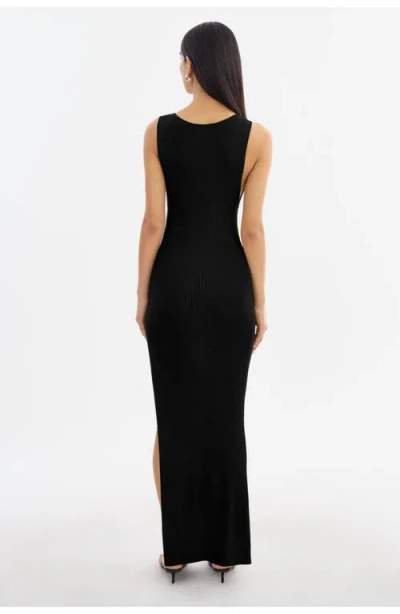 Lamarque Giovanna | Rib Knit Maxi Dress