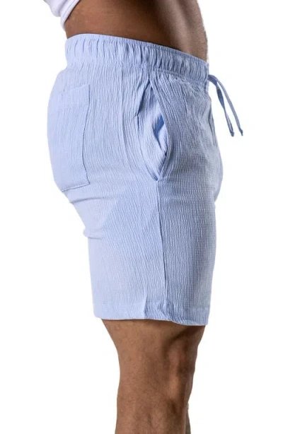 Maceoo Everyday Drawstring Shorts In Blue