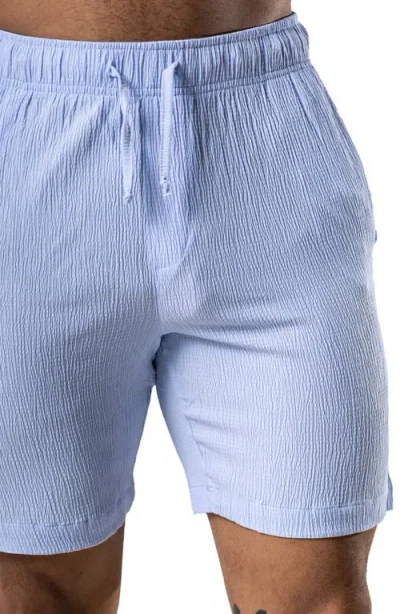 Maceoo Everyday Drawstring Shorts In Blue