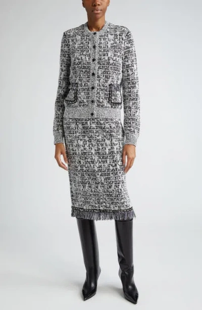 Givenchy Tweed Sleeveless Sheath Dress