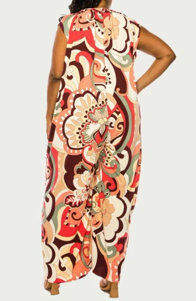 L I V D Ashlyn Jumpsuit In Multi