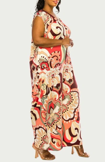 L I V D Ashlyn Jumpsuit In Multi