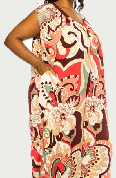 L I V D Ashlyn Jumpsuit In Multi