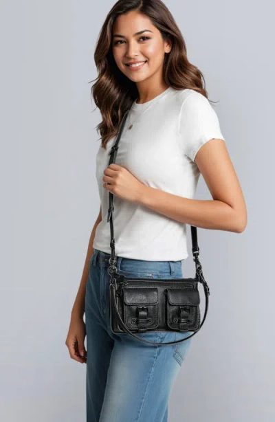 Aimee Kestenberg Mini Saddle Up Convertible Leather Crossbody Bag
