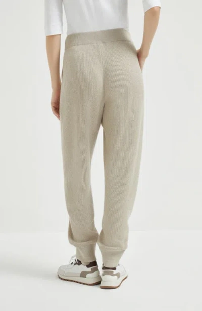 Brunello Cucinelli Cashmere Knit Trousers