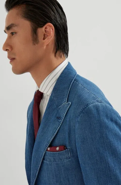 Brunello Cucinelli Three-button Patch-pocket Blazer