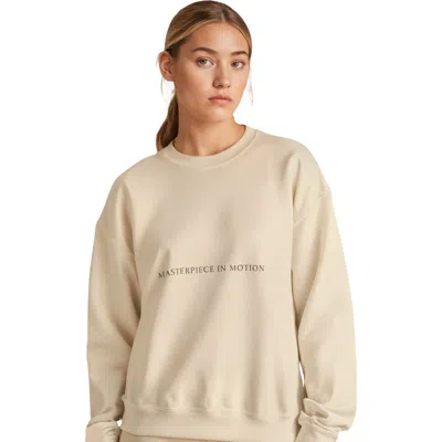 Akalia Ria Heavy Cotton Crewneck Sweatshirt