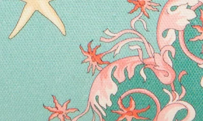 Versace La Medusa Underwater Barocco Canvas Tote