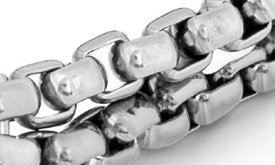 Tateossian Pop Elemenets Stainless Steel Chain Bracelet