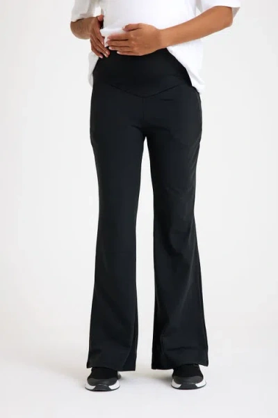 Accouchée Ultimate Comfort Warm Flare Pants In White