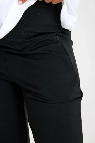 Accouchée Ultimate Comfort Warm Flare Pants In White