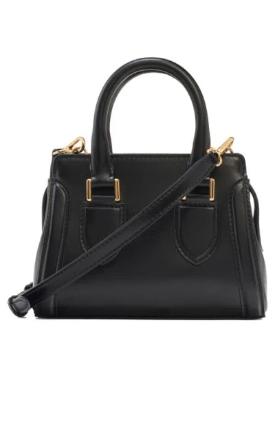 Alexander Mcqueen Mcqueen Mini Birdee Leather Top Handle Bag