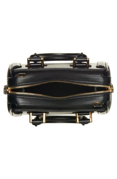 Alexander Mcqueen Mcqueen Mini Birdee Leather Top Handle Bag