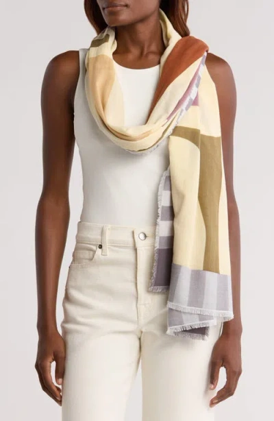 Nordstrom Geo Stripe Border Pareo