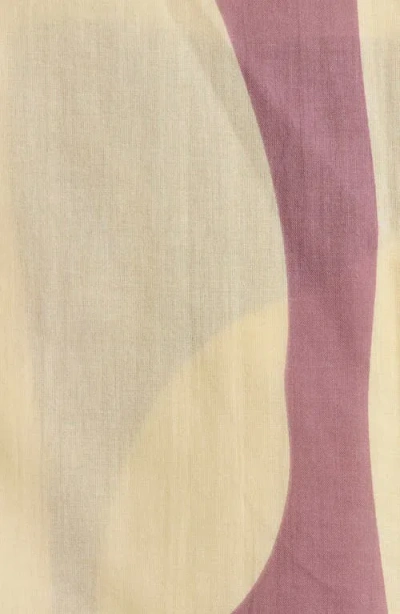 Nordstrom Geo Stripe Border Pareo