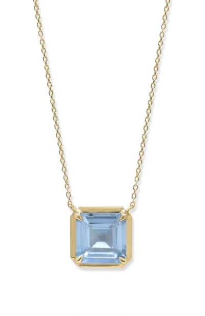 Anzie Cléo Carré Daniela Grande Pendant Necklace