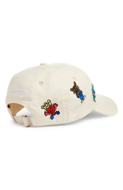 Vic Garcia World Good World Embroidered Adjustable Baseball Cap