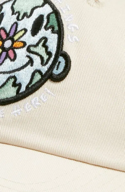 Vic Garcia World Good World Embroidered Adjustable Baseball Cap