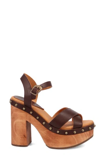 Dingo Lotus Ankle Strap Platform Sandal