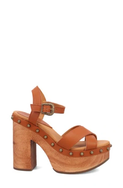 Dingo Lotus Ankle Strap Platform Sandal