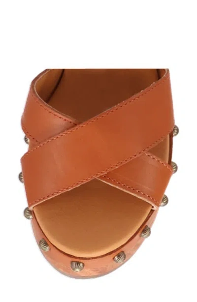 Dingo Lotus Ankle Strap Platform Sandal
