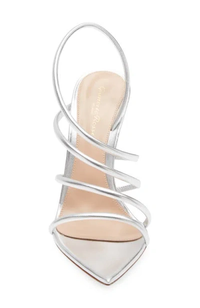 Gianvito Rossi Ettie Pointed Toe Slingback Sandal