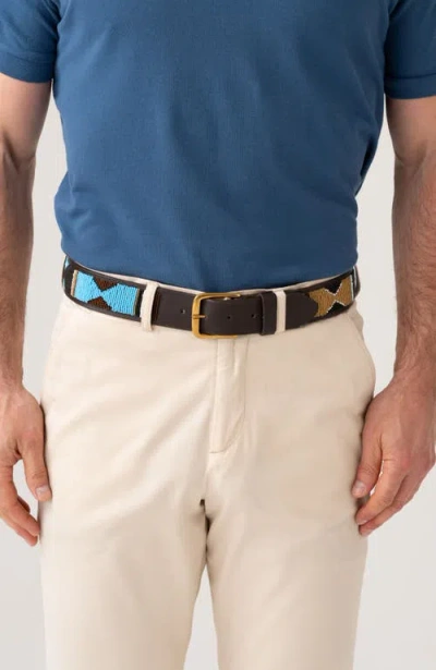 Koy Clothing Maasai Beaded Belt Mwezi Wide