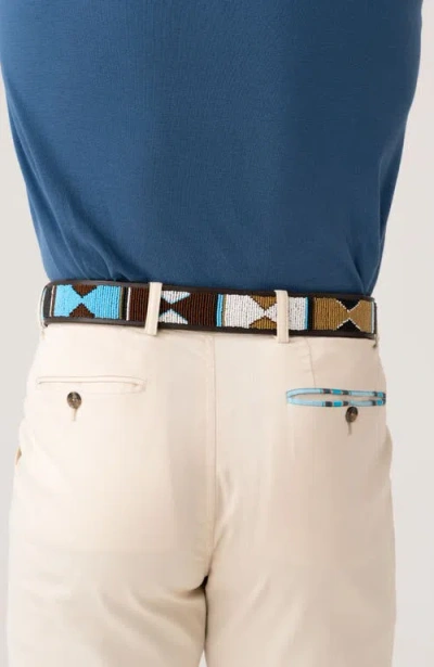 Koy Clothing Maasai Beaded Belt Mwezi Wide