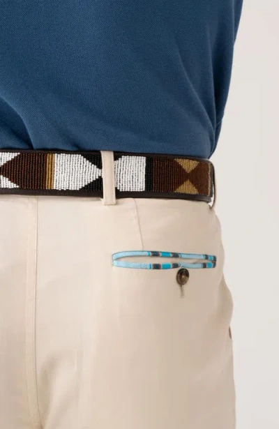 Koy Clothing Maasai Beaded Belt Mwezi Wide