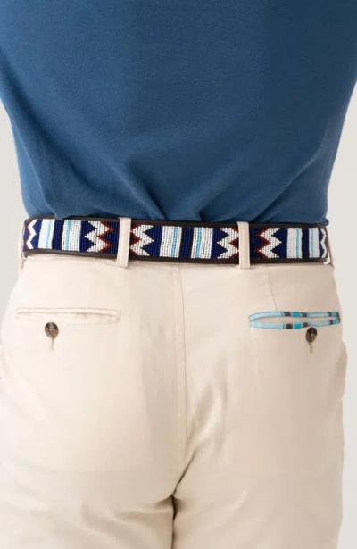 Koy Clothing Maasai Beaded Belt Mwezi Wide