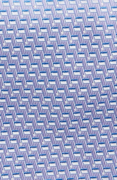Canali Geometric Silk Tie
