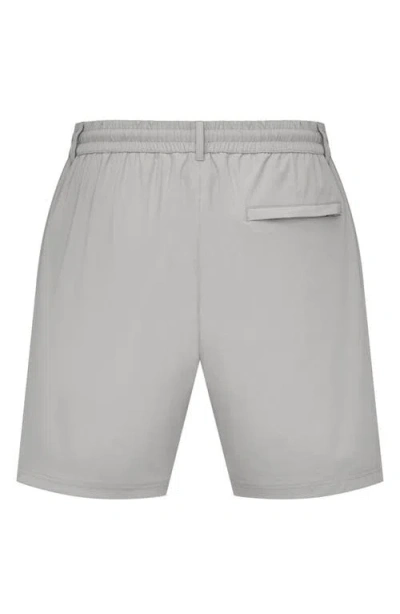 Eastside Golf Drawstring Waist Golf Shorts In Gray