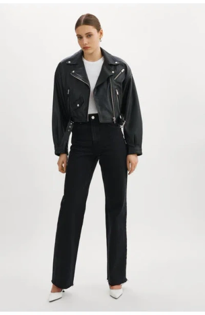 Lamarque Dylan | 80's Leather Biker Jacket