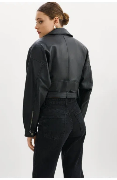 Lamarque Dylan | 80's Leather Biker Jacket
