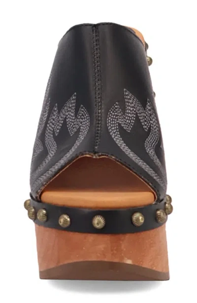 Dingo Free Spirit Platform Slide Sandal