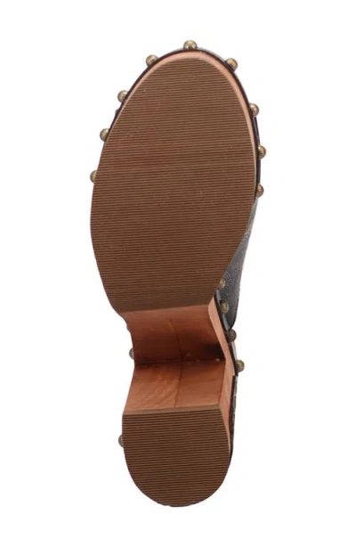 Dingo Free Spirit Platform Slide Sandal