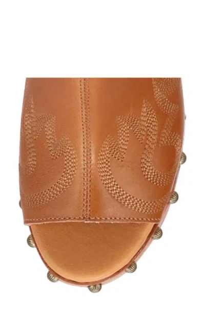 Dingo Free Spirit Platform Slide Sandal