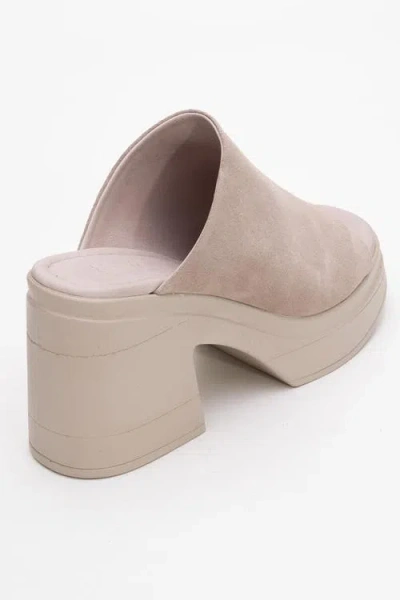 Forever & Always Shoes Nola Leather Platform Mules