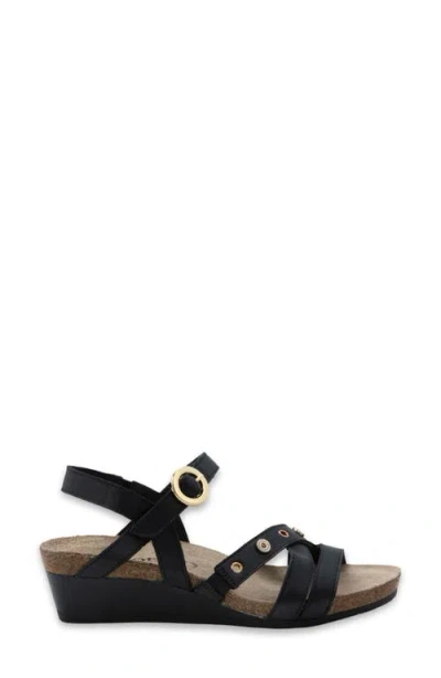 Naot Sparkle Wedge Sandal